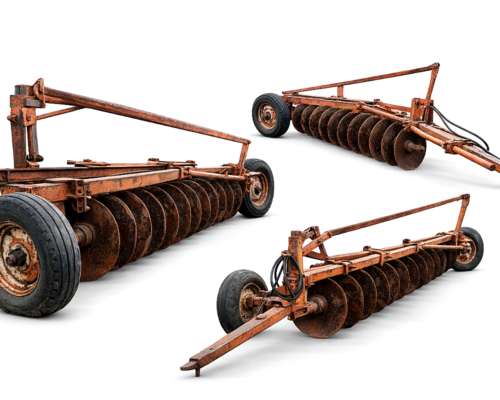 Cultivador de Campo Marca Schiavoni 15 Discos