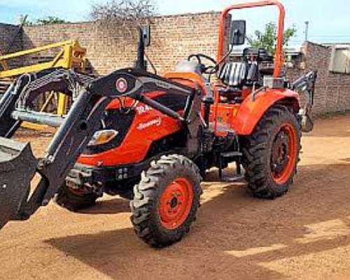 Hanomag TR45 con Pala y Retro Omar Martin 400hs muy Bueno