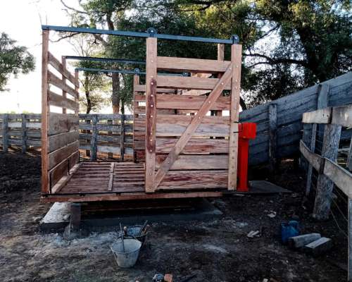 Báscula Nueva para Pesar Hacienda de 5 Ton. Marca Santa FE