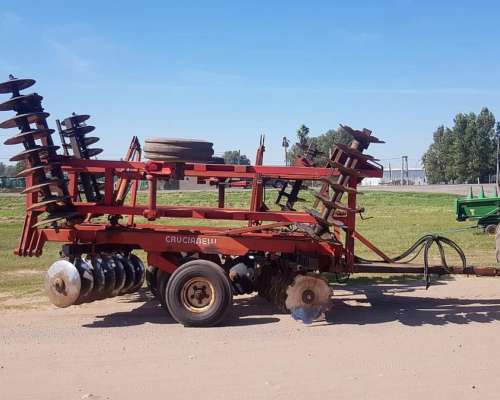 Rastra Crucianelli Master 2000 62 Discos con 3 Rolos