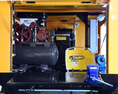 Taller Rodante - Herramientas + Grupo Electrógeno 20 KVA