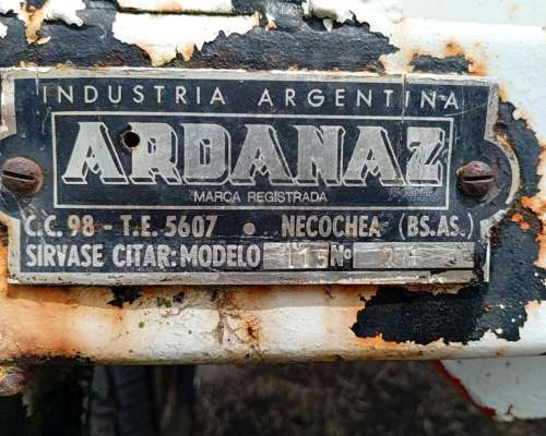 Vendo Ardanaz 1500lts Mod 74