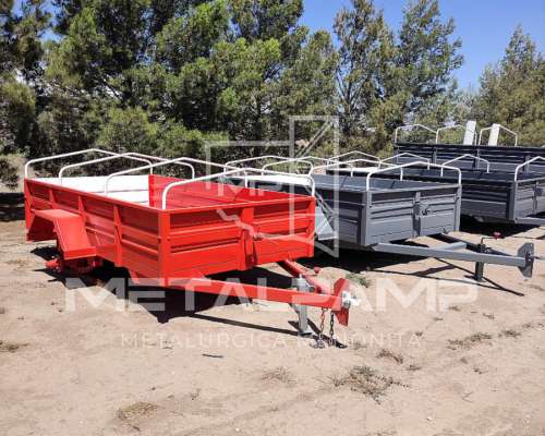 Carro con Barandas de UN Eje