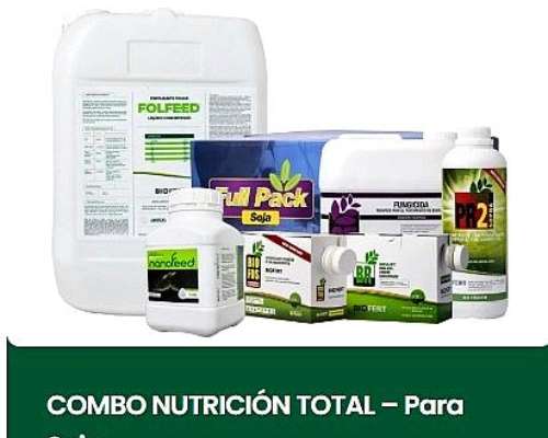 Inoculantes, Fertilizantes, Protectores, Coadyuvantes