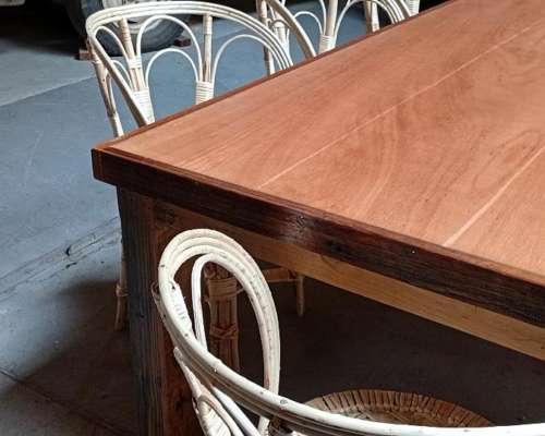 Mesa Tablón de Obra con Pinotea