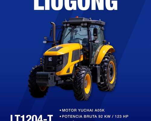 Tractor Liugong 4X4 120hp Motor Yuchai