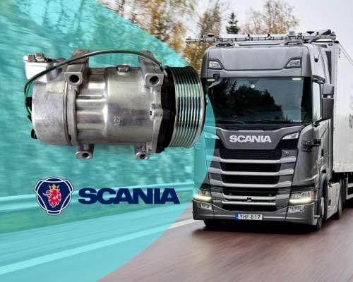 Compresor A/ac 24 V7H15 para Camion Scania 24v