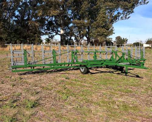 Balanzon Rastra Dientes Super Bong de 7 Cuerpos 10,50 Mts