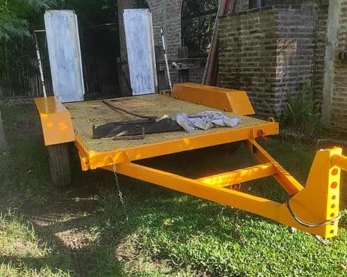 Trailer para Minicargadora Impecable