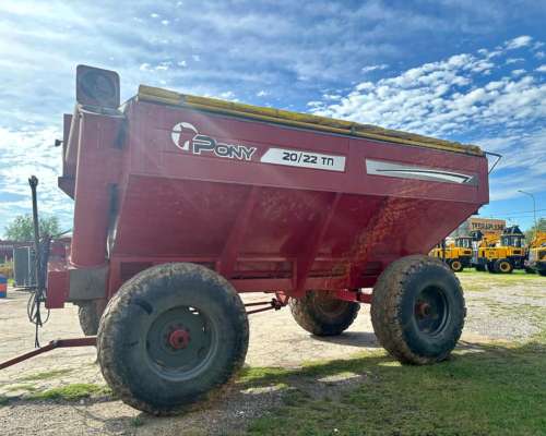 Tolva Usada Marca Pony 20 TN C/gomas-bza ( Tl223)
