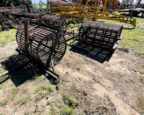 Rolo Desterronador 3 Cuerpos 4 Metros de Labor.