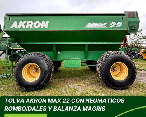 Tolva MAX22 C/gomas 28-1-26 y Balanza