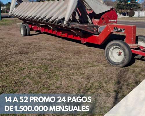 Maicero Maizco 14 Surcos a 52,5 cm Kit CNH