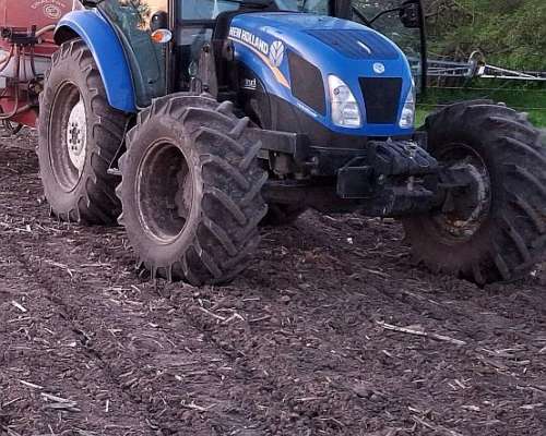 Tractor New Holland TD 5.90 4X4 Pala Frontal Omar Martin