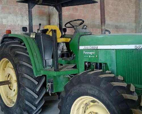 Tractor John Deere 6405, año 2004, 106 HP, Doble Tracción