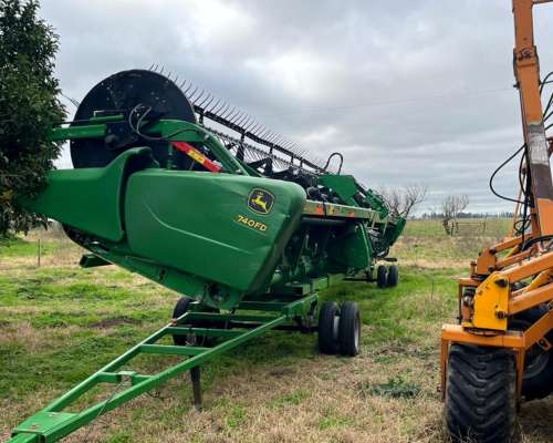 John Deere S770 DD 740 FD. M 3200 HS. R 2100 HS. Piloto