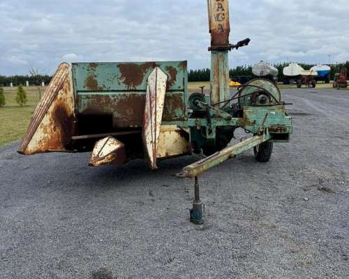 Picadora de Forrajes Fraga con Cabezal Maicero de 2 Surcos