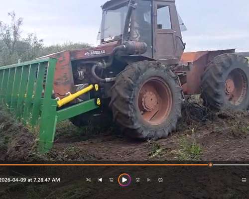 Rastrillo Topador Hidráulico Adaptable