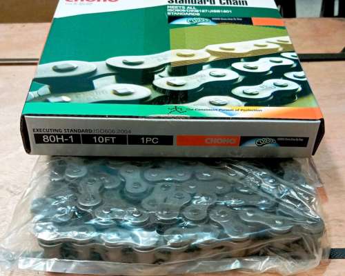 Cadena a Rodillos ASA 80h Simple Reforzada Marca Choho