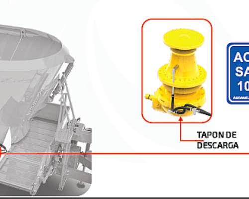 Depósito Aceite Mixer Ascanelli RS 1600 / 2600 Nuevo Modelo