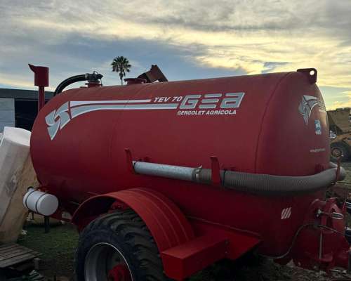 Estercolera de 8000 Litros GEA Gergolet