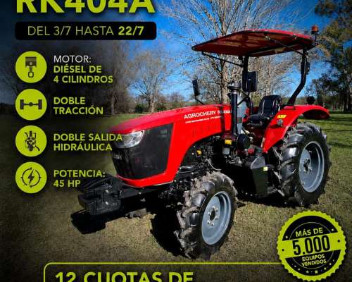 Tractor Chery RK 404 a