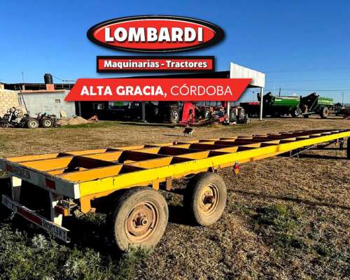 Acoplado Playo de 9 Mts de Largo Usado Como Nuevo