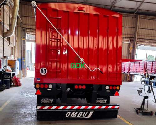 Acoplado de 3 Ejes Tipo Tolva Cerealera. Ombu.