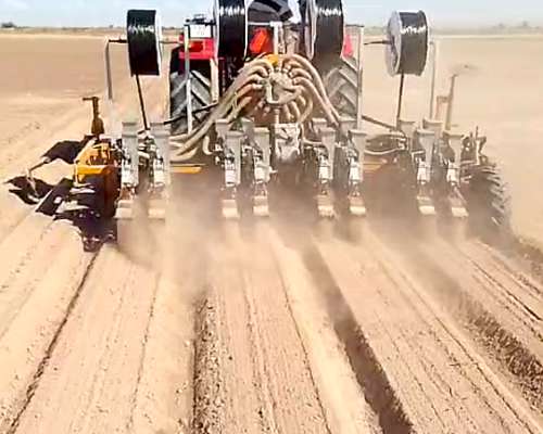 Sembradora el Pato 4 Surcos de 0,75