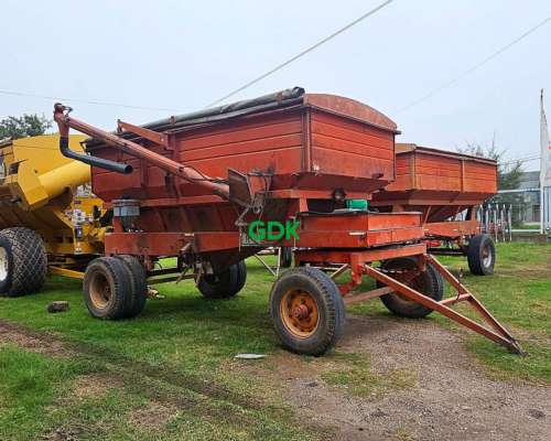 Tolva Semillera y Fertilizante 11 TN. Gimetal. Disponible