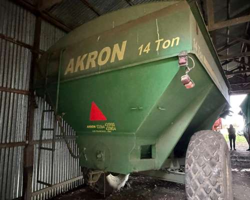 Tolva Autodescargable Akron 14tn con Balanza