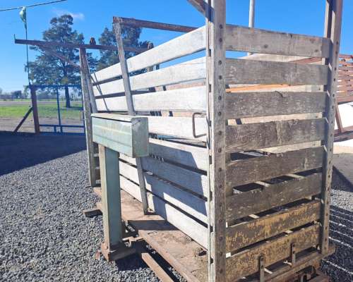 Balanza para Hacienda y Cerdos.