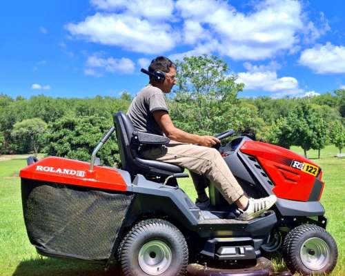 Tractor Cortacésped Roland H 102 con Bolsa Recolectora