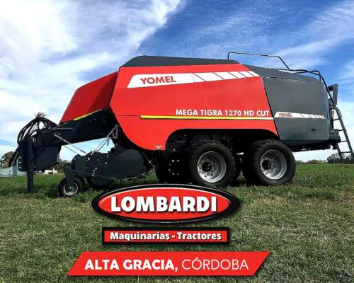Enfardadora Yomel Mega Tigra 1270 HD CUT
