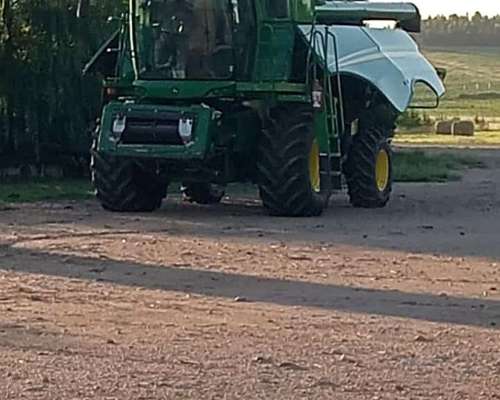 John Deere S 550, 30 Pies, Piloto y Mapeo