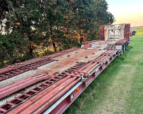 Acoplado Carreton Trailer Transporte Mancini 3 Ejes Camion