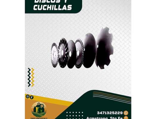 Cuchilla Lisa / Discos Sembradoras 18 X 4 MM.