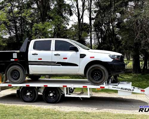Tráiler Balancin Homologado Ruedas Abajo para 3 TN.