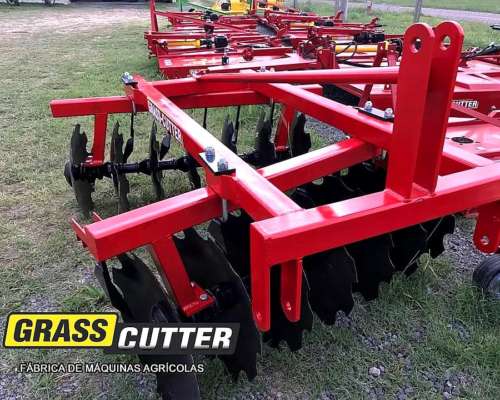 Rastra 3 Puntos Excéntrica, Discos de 22 Grass-cutter
