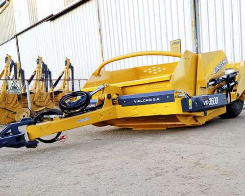 Palas Grosspal VD 3500 de 3,5 M3 de Descarga Delantera