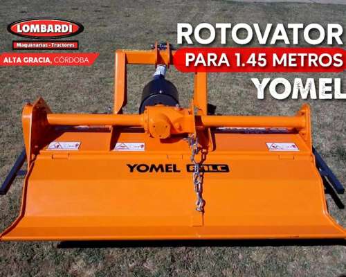 Rotovator Yomel 1.45mts Disponible