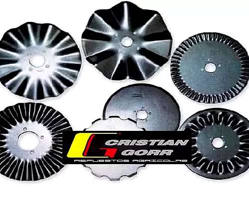 Cuchilla Turbo de 17 Pulgadas 33 Ondas / Sembradoras