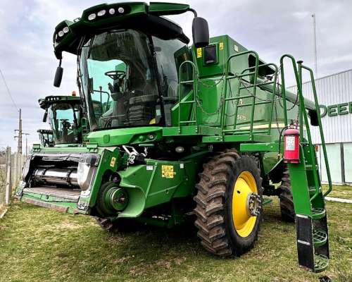 Cosechadora John Deere S670 + Plataforma