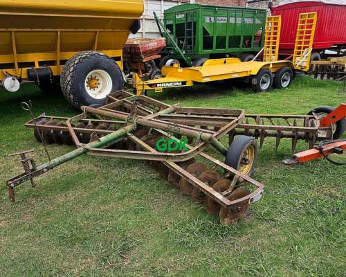 Rastra Doble Accion de 40 Platos X 22. Jhon Deere