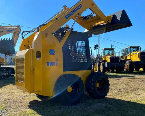 Minicargadora 75hp Sinomach Nw80a Cerrada A/A