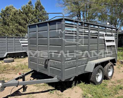 Carro Vaquero. Jaula para Hacienda