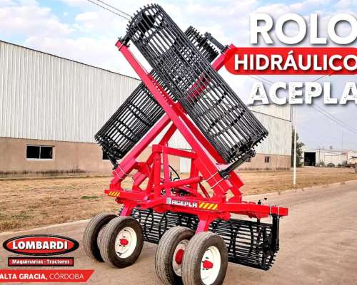 Acepla Rolo Hidráulico de 4.5mts a 8 Mts Disponible