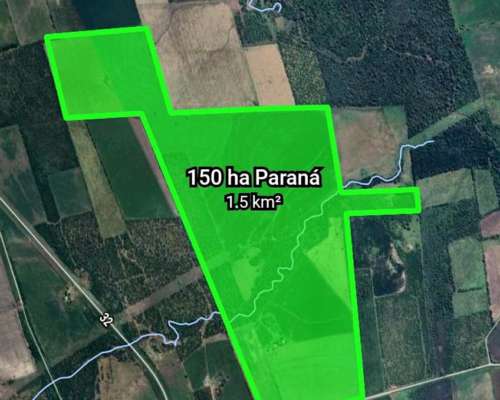 150 Ha Agrícolas. Paraná