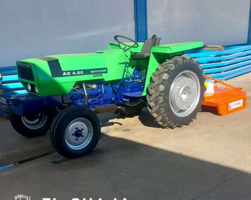 Tractor Enganchado Deutz Fahr AX460 Totalmente Restaurado