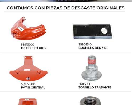 Repuestos Originales Segadoras Kuhn/mainero